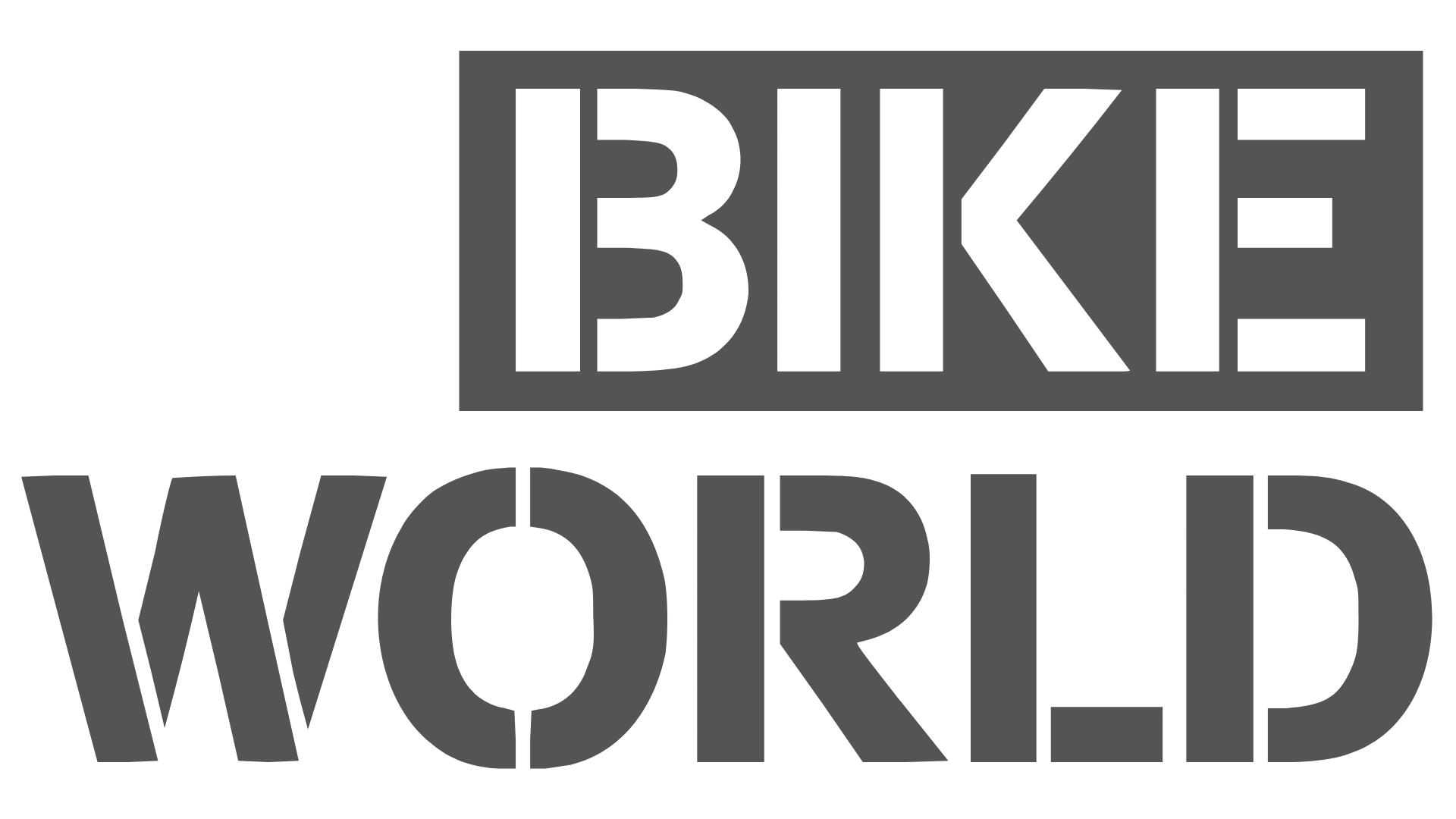 Bike World Logo grey